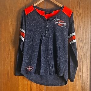 Ladies M Harley-Davidson long sleeved t-shirt